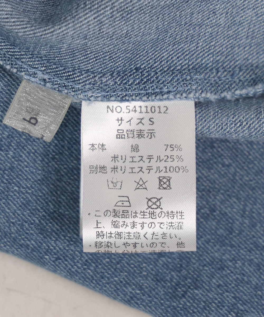 【低身長向けサイズあり】デニムキャミワンピース