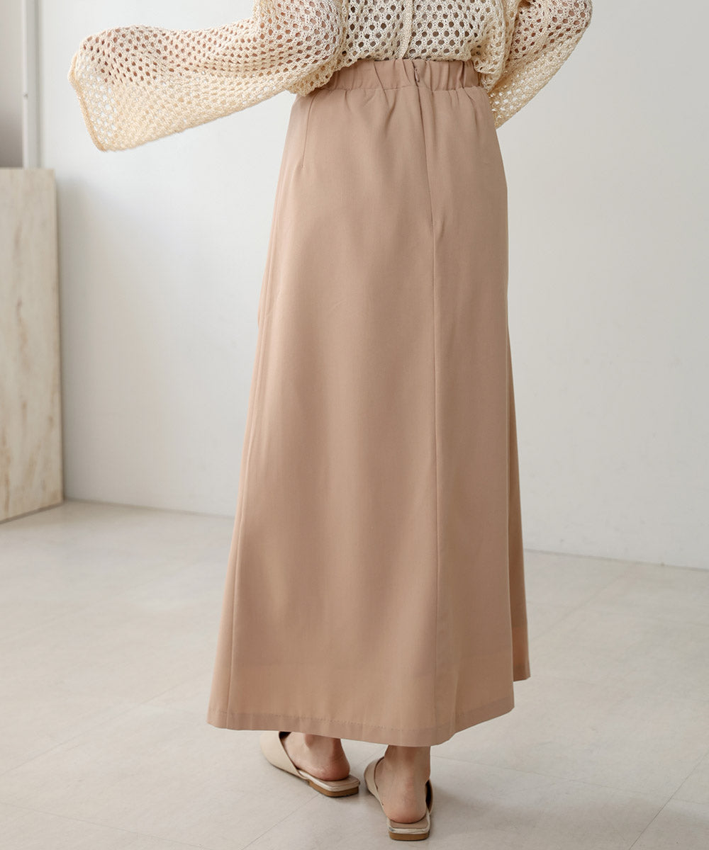 【S・M サイズ展開】ロングプリーツスカート