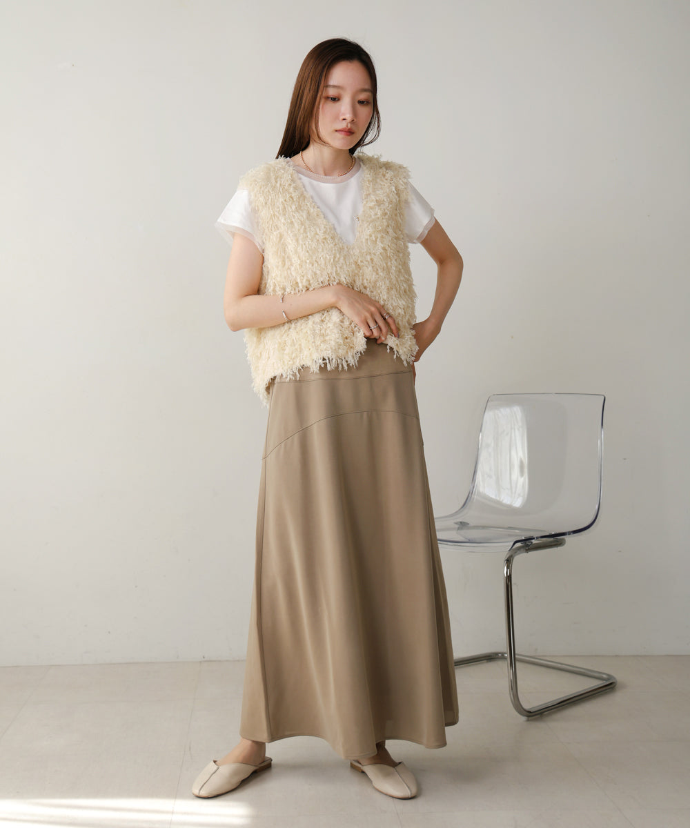 【S・M展開】フレアマーメイドスカート