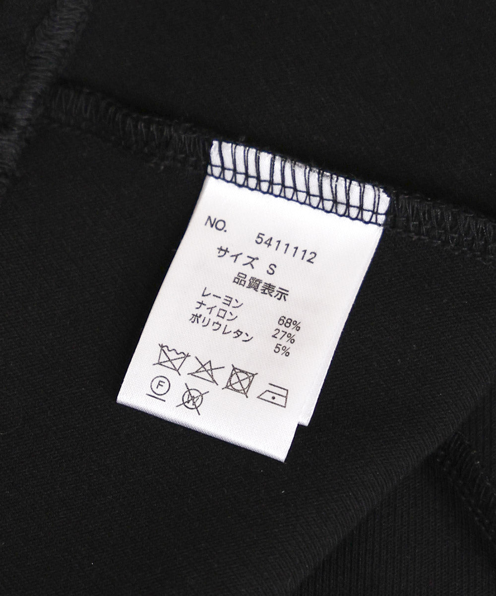 【S・M 展開】スクエアネックタックデザインタンクトップ