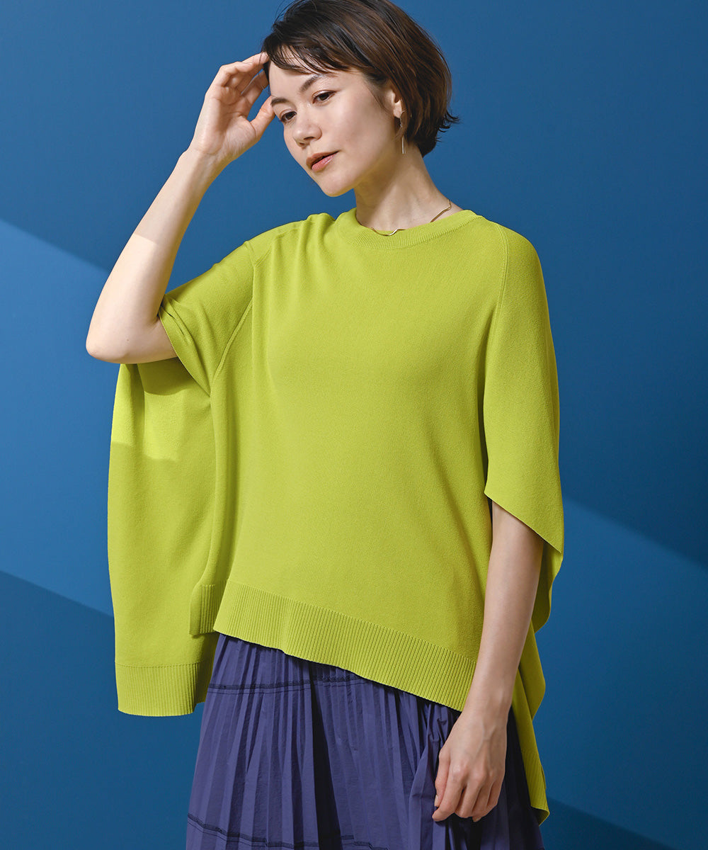 ケーブルニットプルオーバー