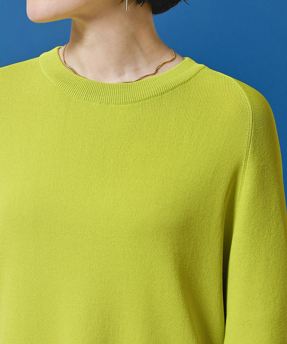 ケーブルニットプルオーバー