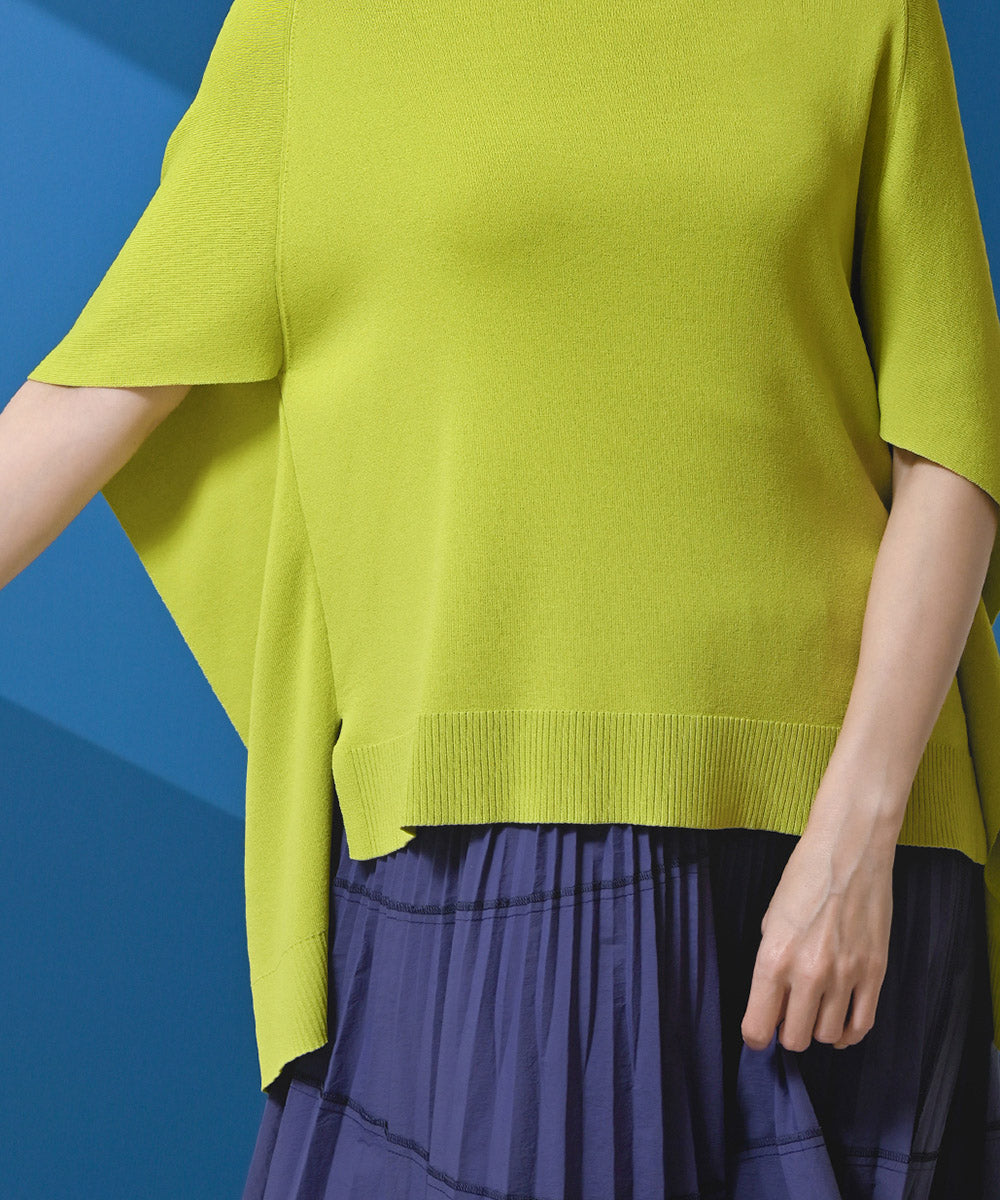 ケーブルニットプルオーバー