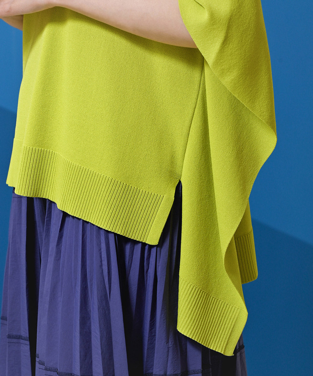 ケーブルニットプルオーバー