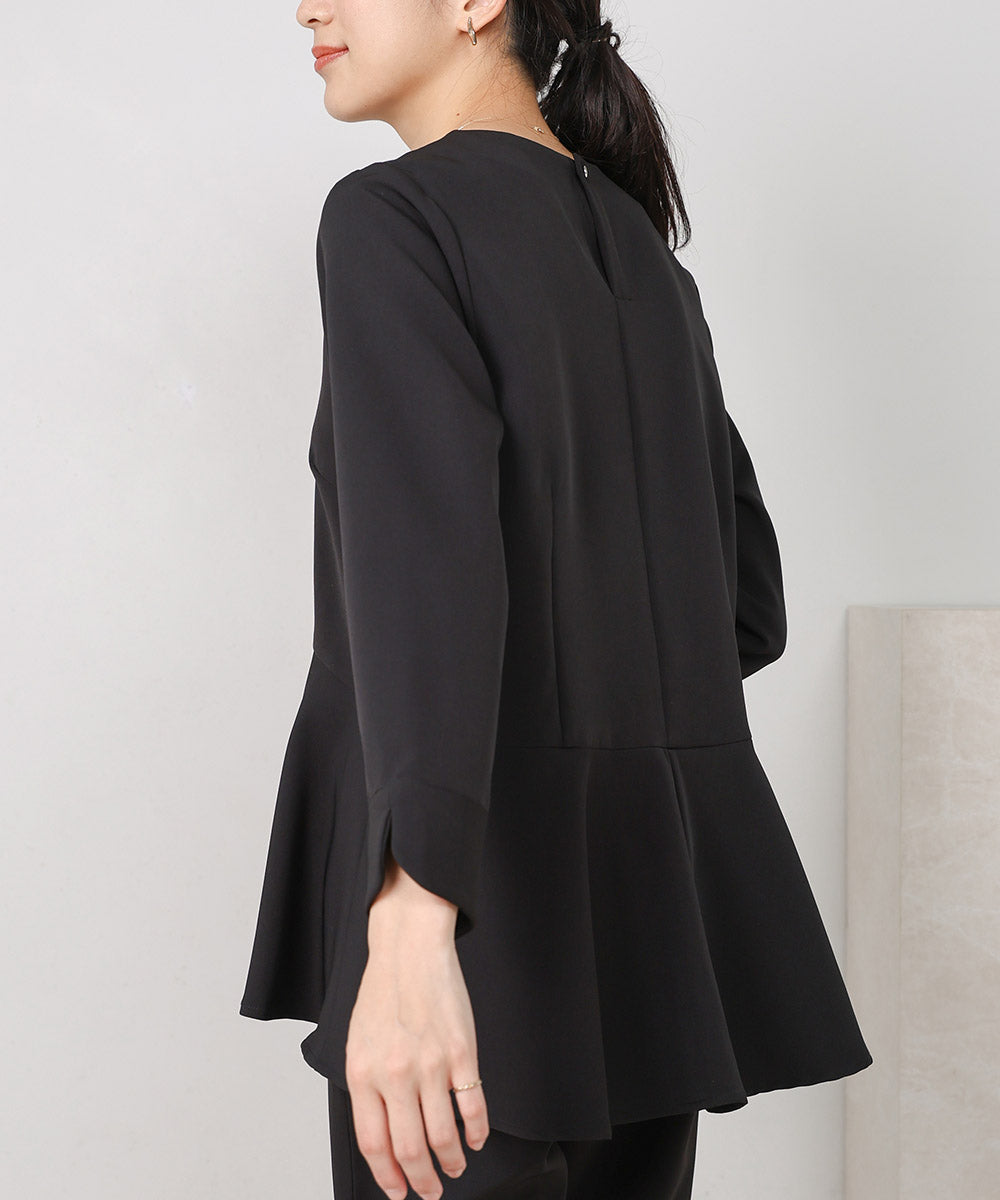 とろみパール付き切り替えブラウス