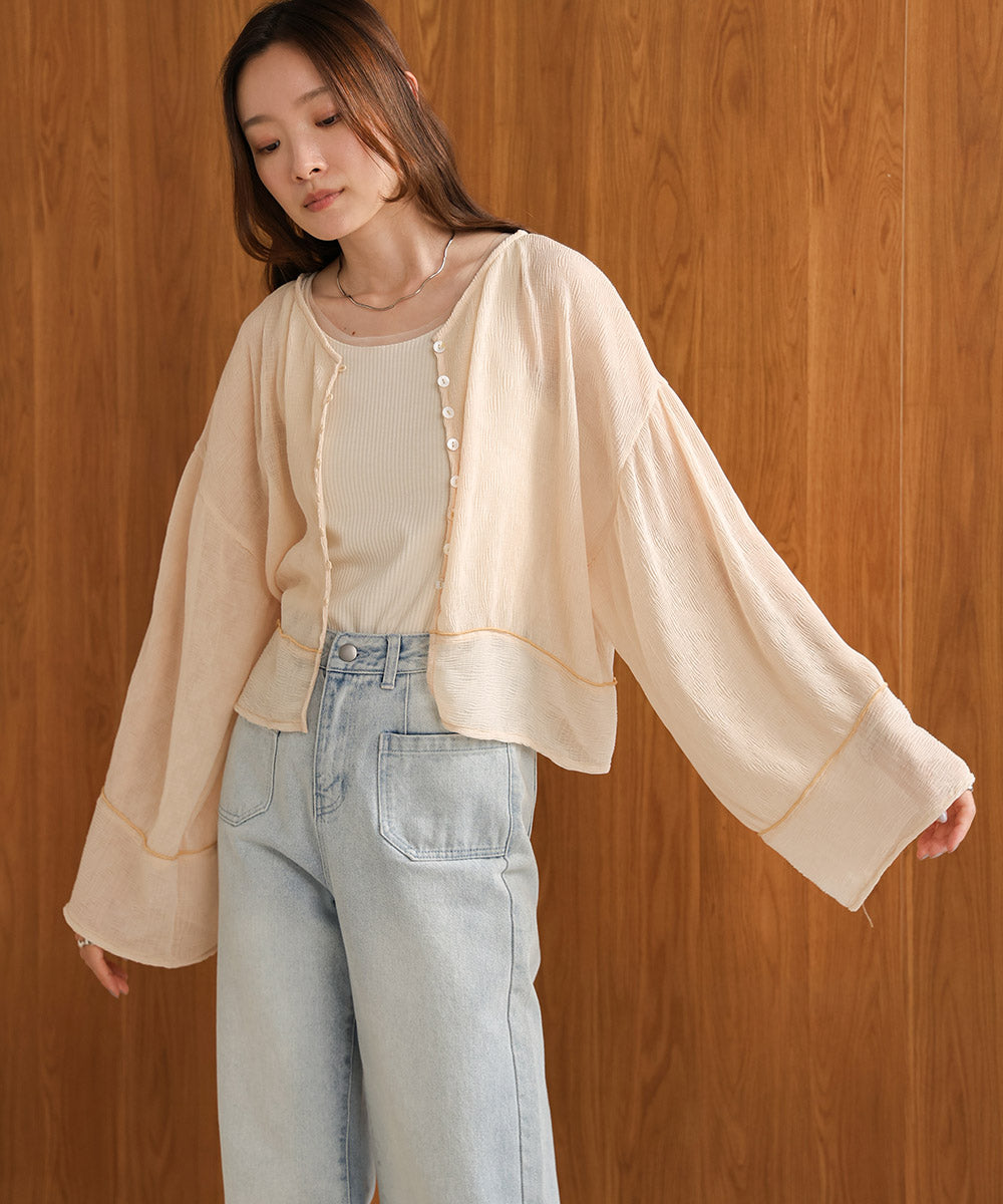 【2024SS】2WAYカーディガントップス