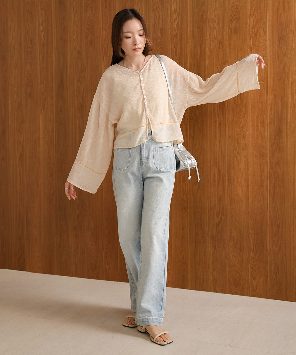 【2024SS】2WAYカーディガントップス