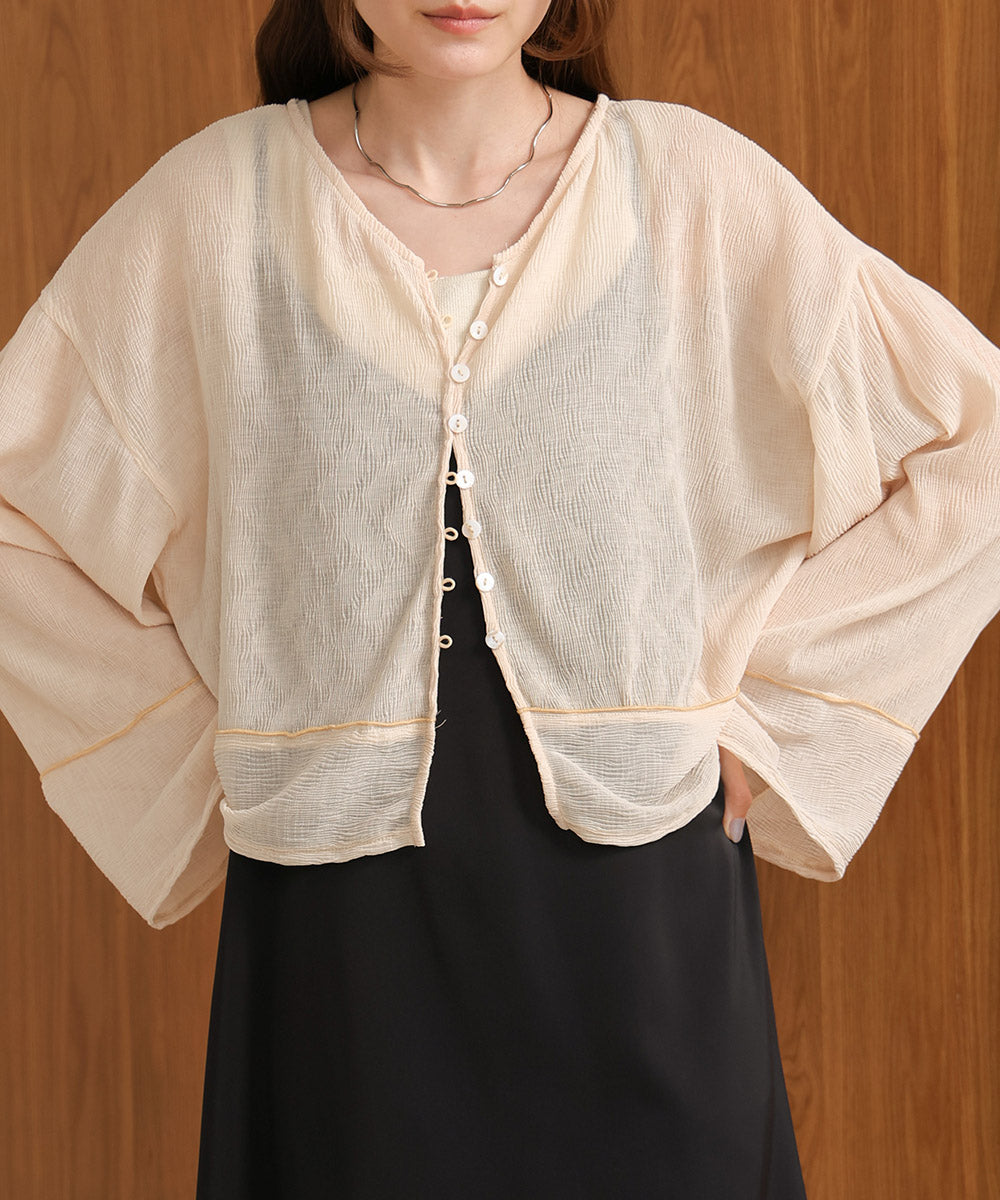 【2024SS】2WAYカーディガントップス