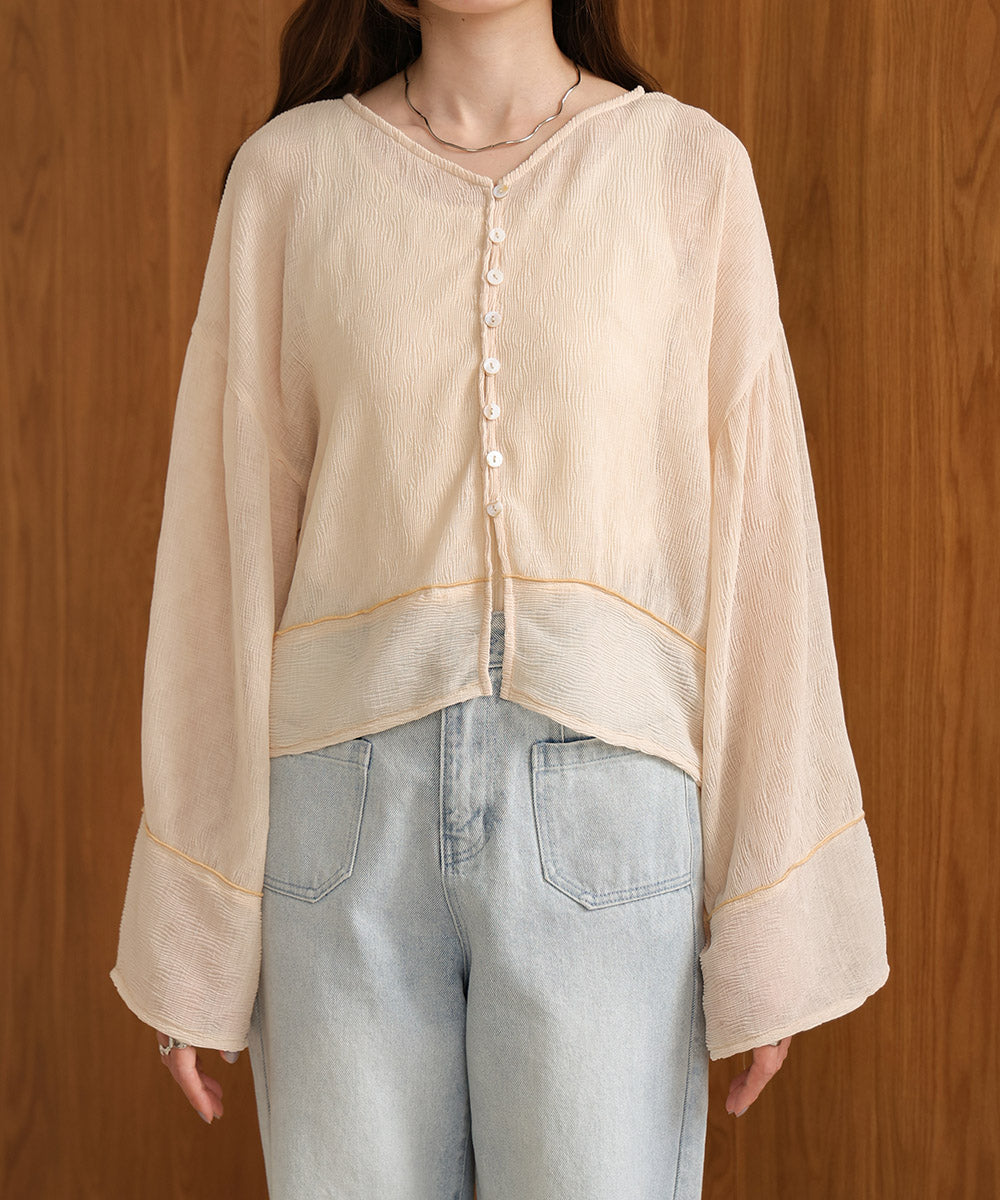 【2024SS】2WAYカーディガントップス