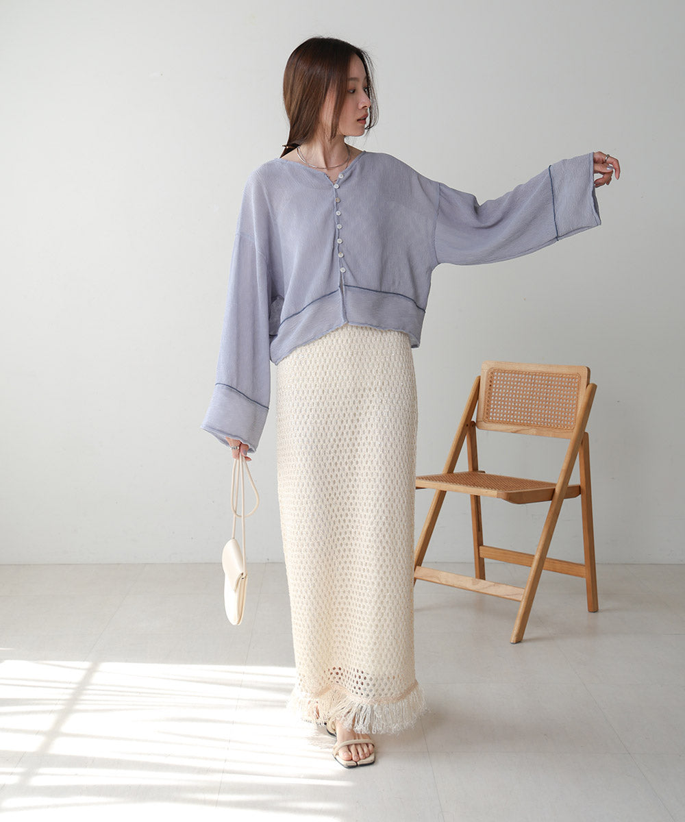 【2024SS】2WAYカーディガントップス