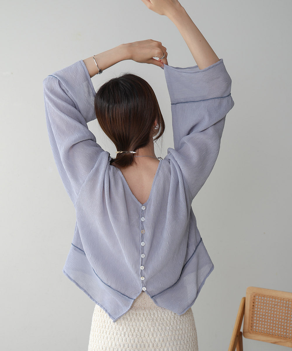 【2024SS】2WAYカーディガントップス