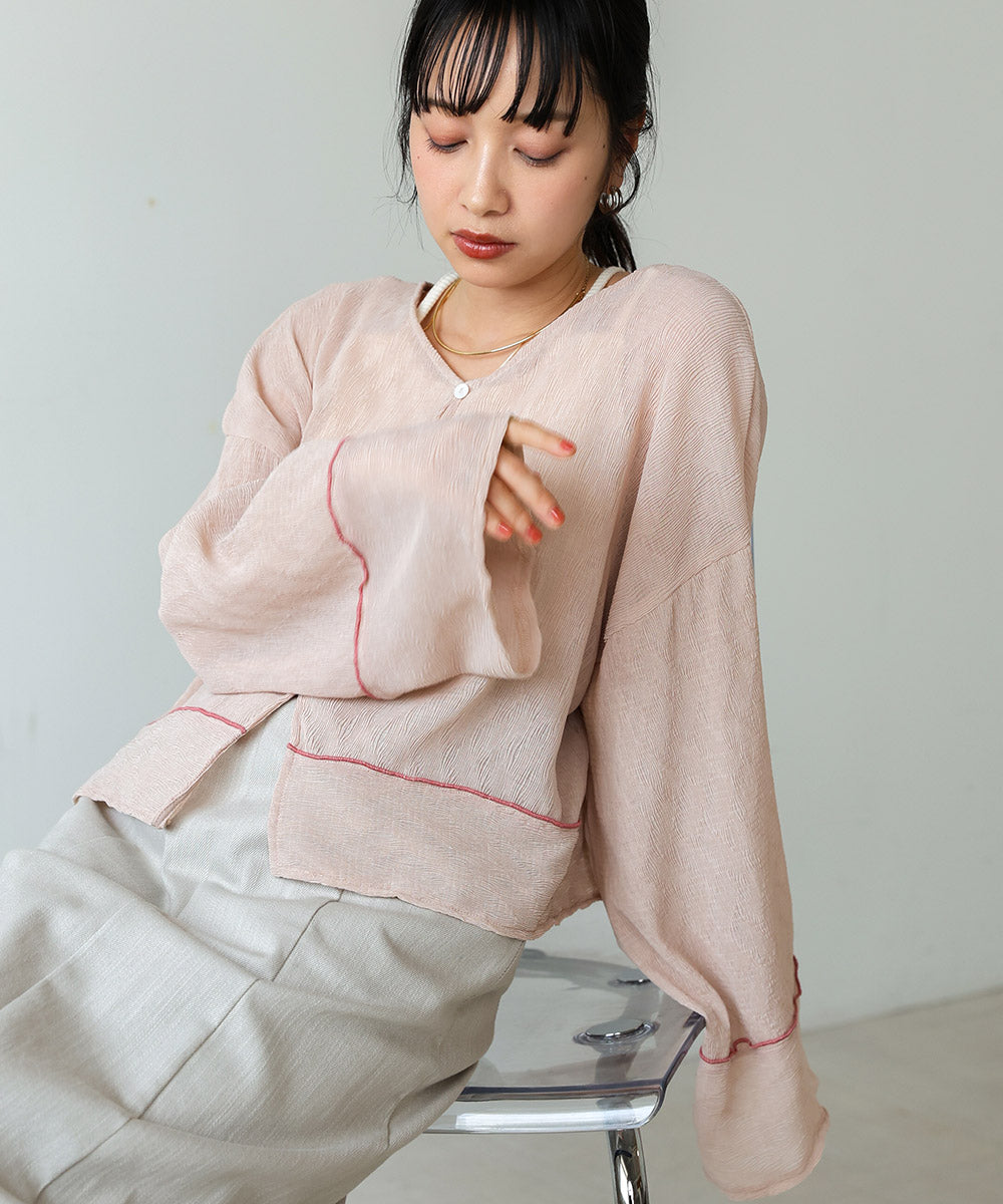 【2024SS】2WAYカーディガントップス