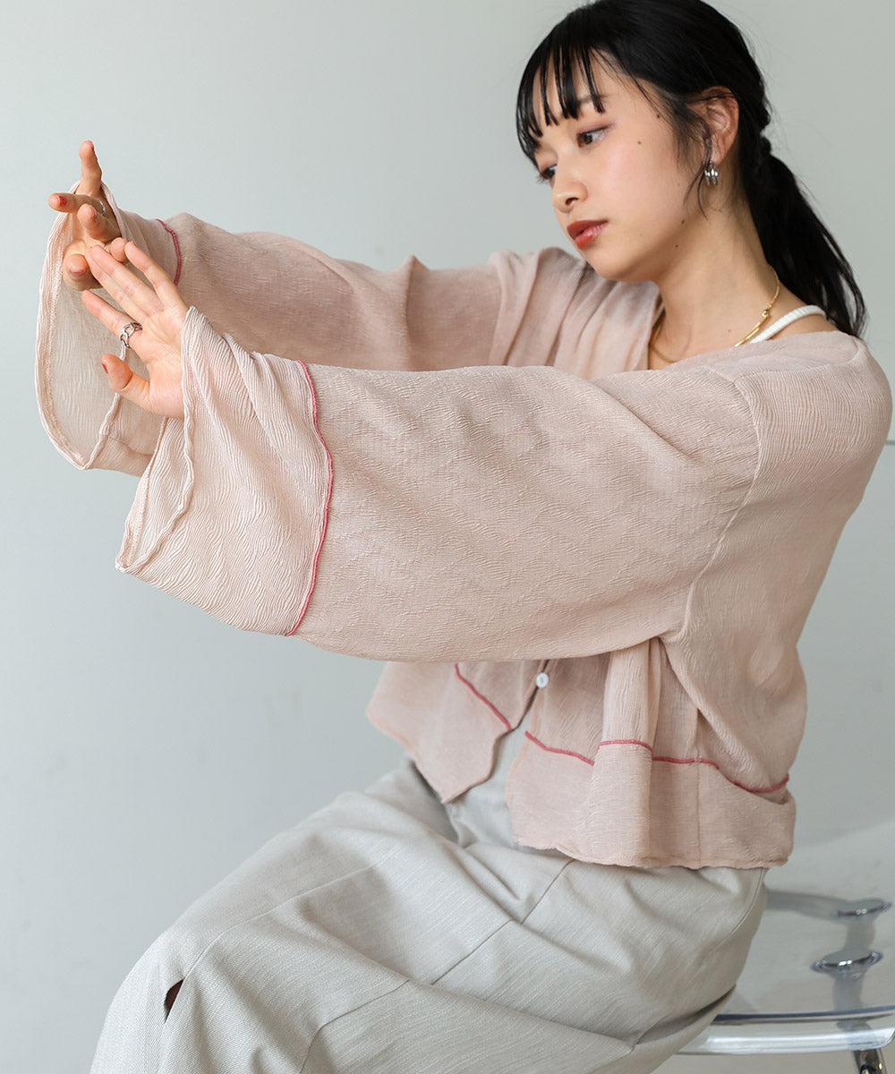 【2024SS】2WAYカーディガントップス