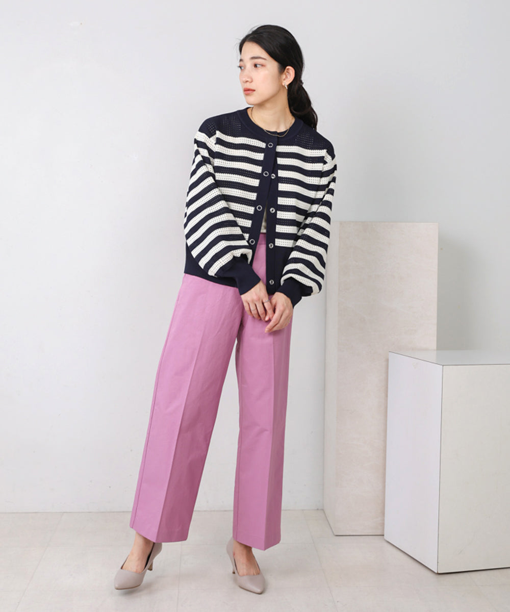 【WEB限定】軽量メッシュニットカーディガン