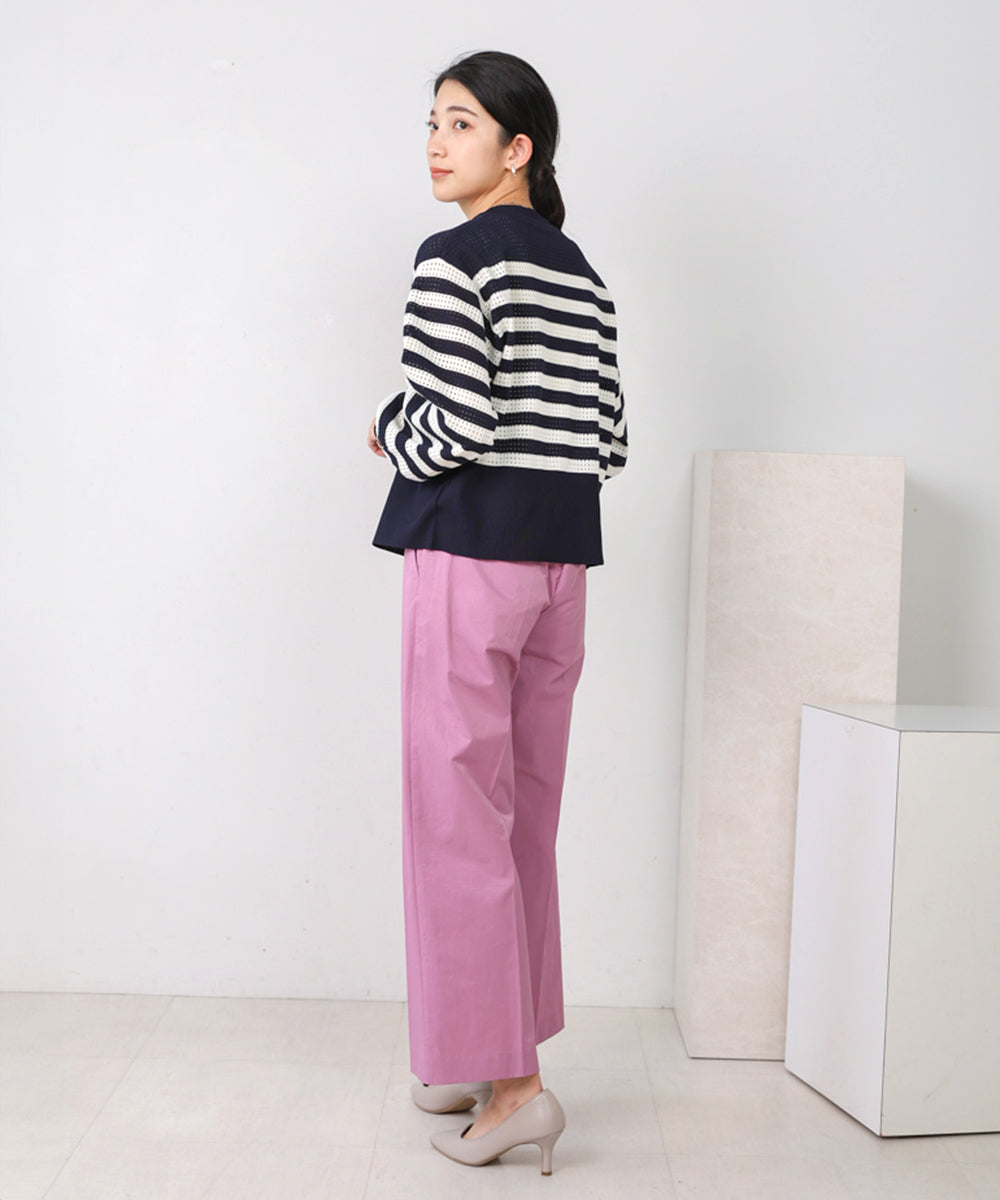 【WEB限定】軽量メッシュニットカーディガン