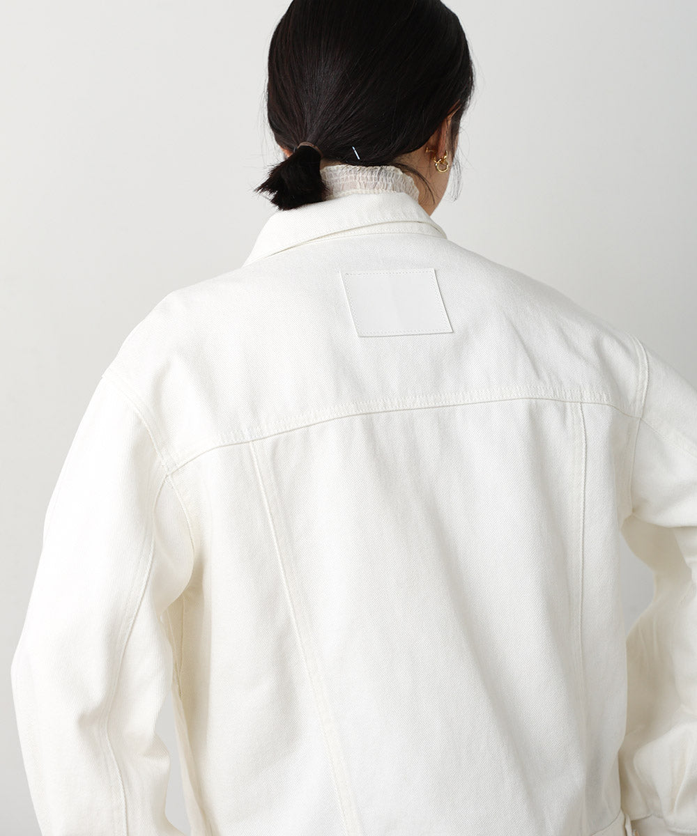 デニムパフスリーブジャケット