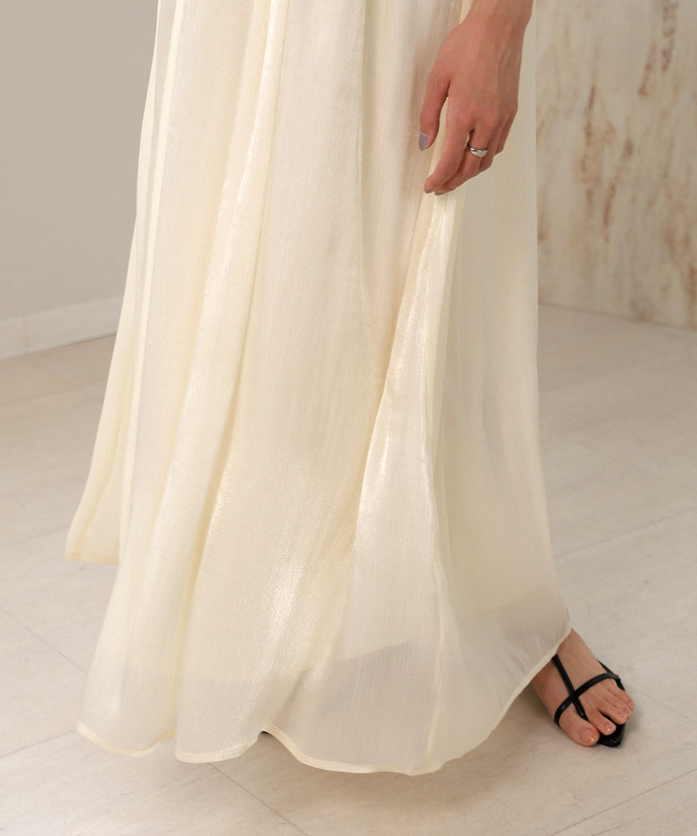 【S・Mサイズ展開】シアーキラキラキャミワンピース