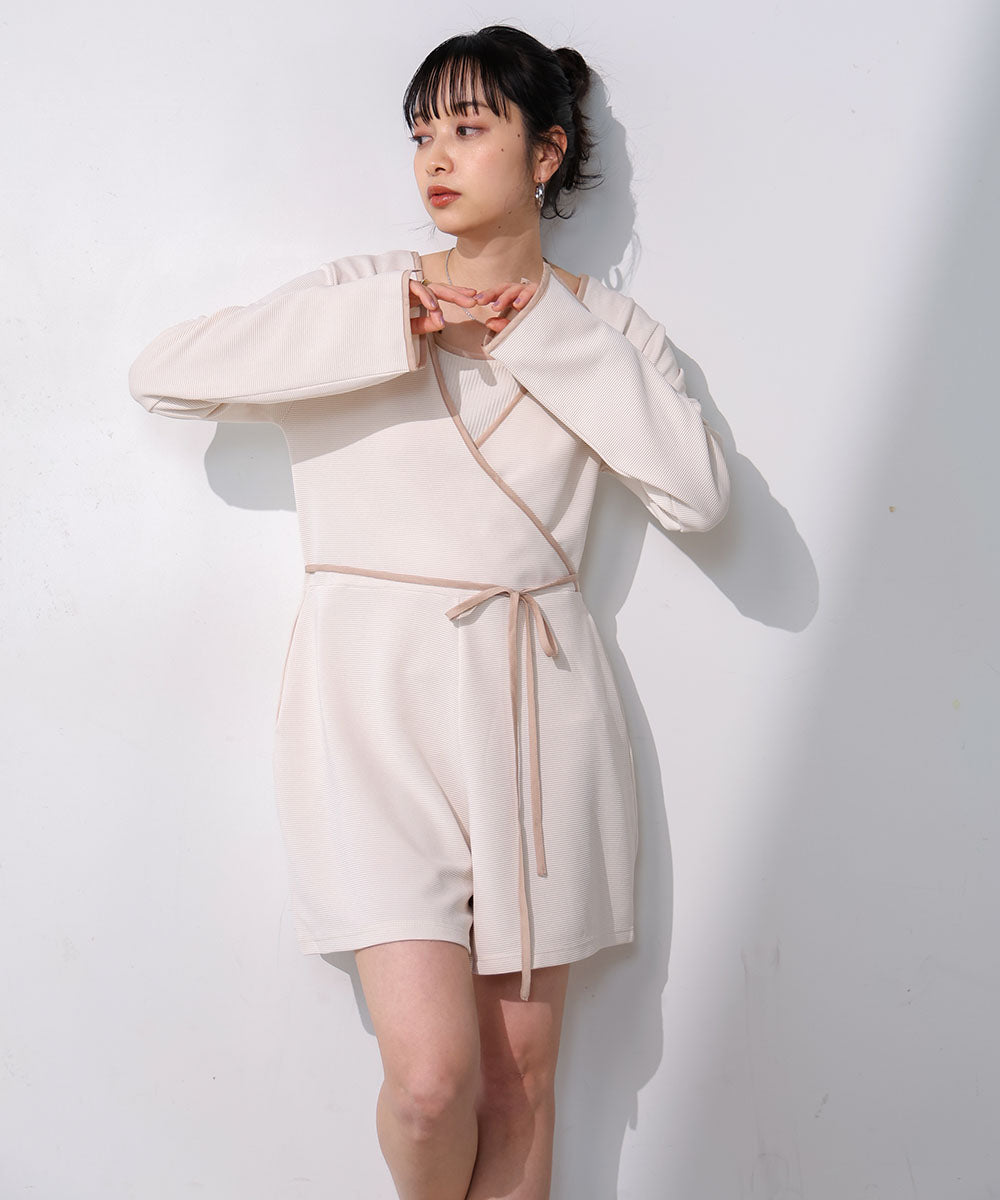 前後2WAYラッシュガードオールインワン
