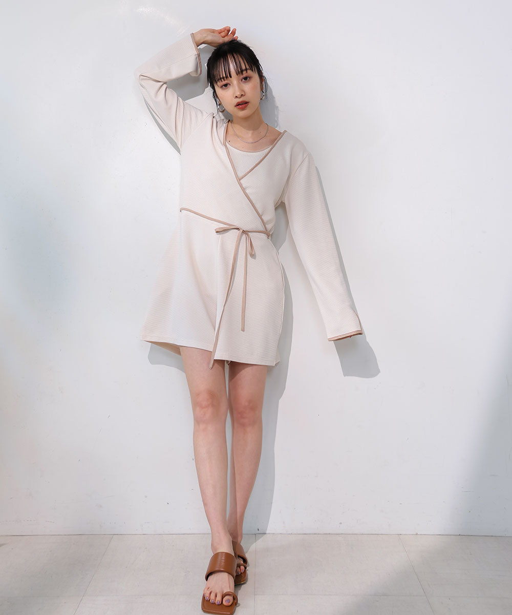 前後2WAYラッシュガードオールインワン