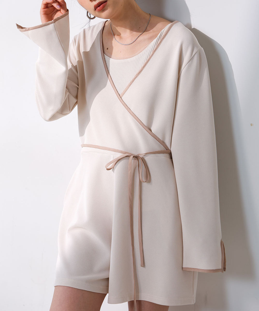 前後2WAYラッシュガードオールインワン