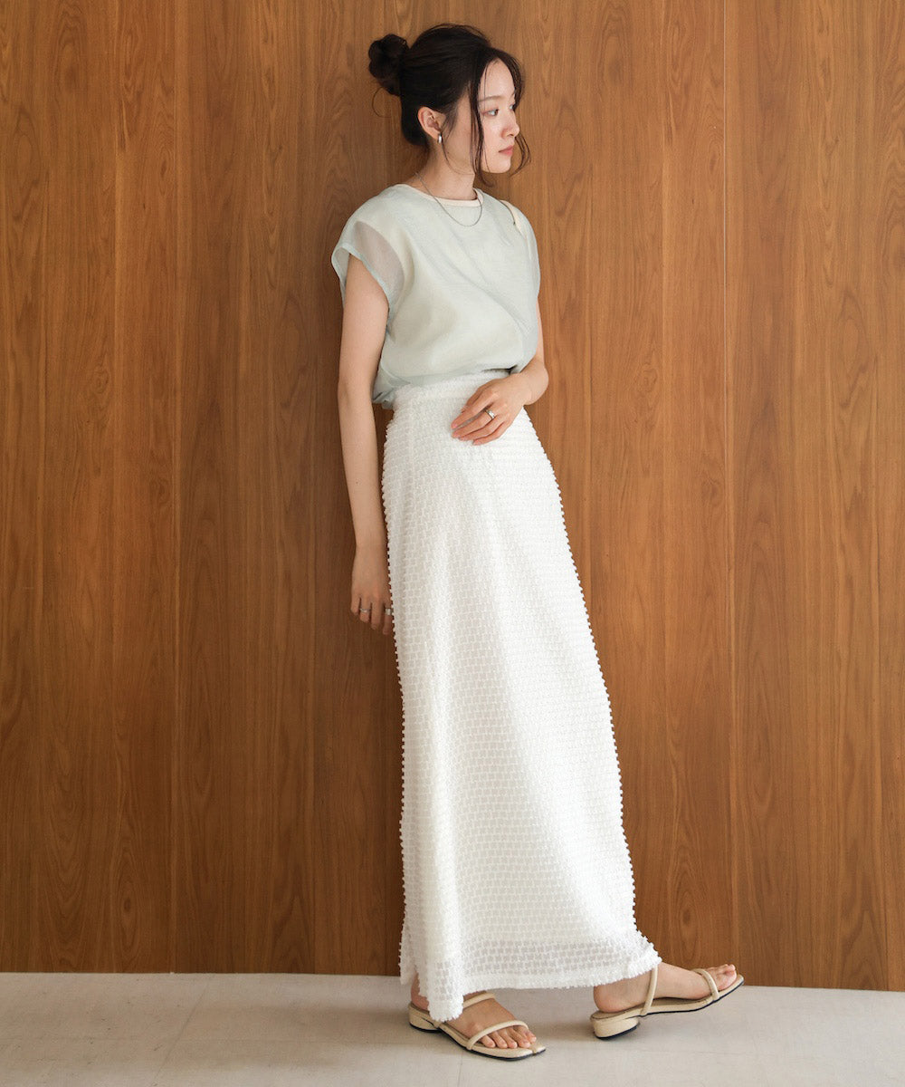 【S・Mサイズ展開】ミニフリンジIラインスカート
