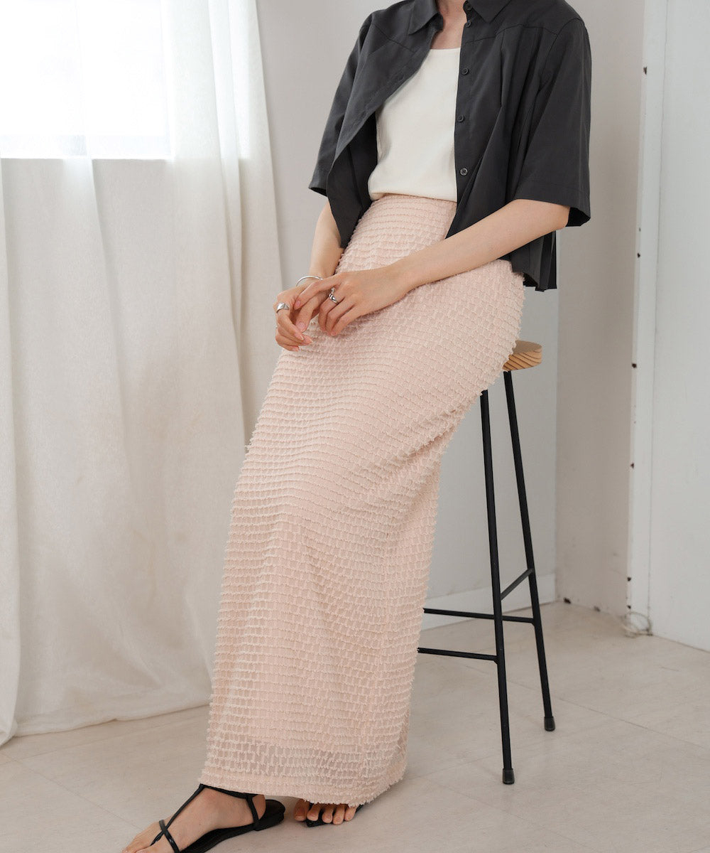 【S・Mサイズ展開】ミニフリンジIラインスカート