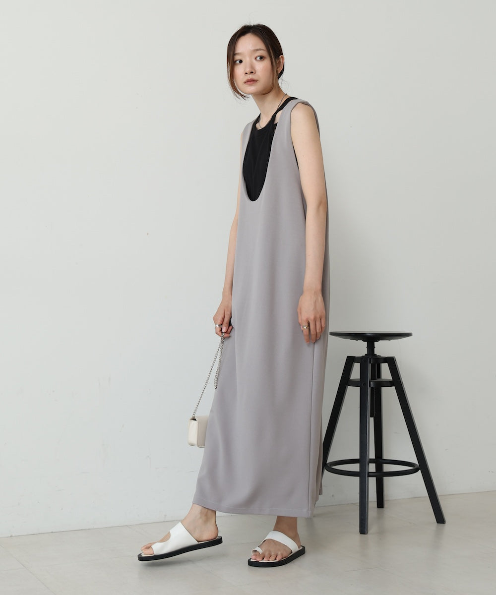 【S・Mサイズ展開あり】前後2WAYストレートジャンパースカート