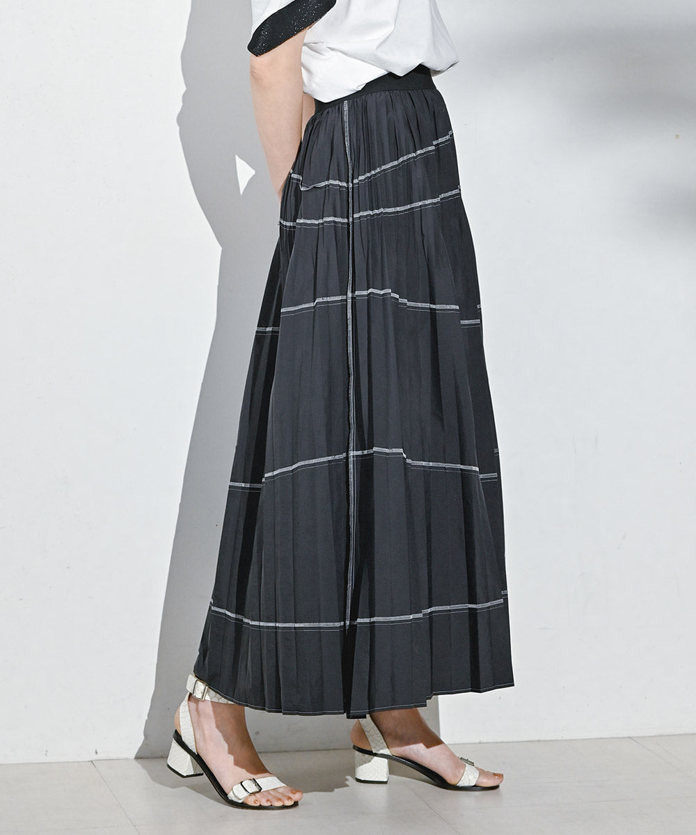 プリーツエアリースカート