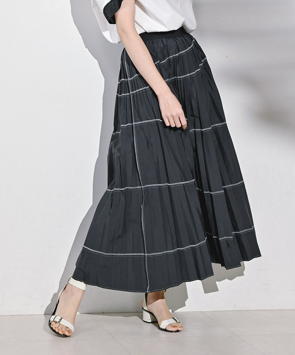 プリーツエアリースカート