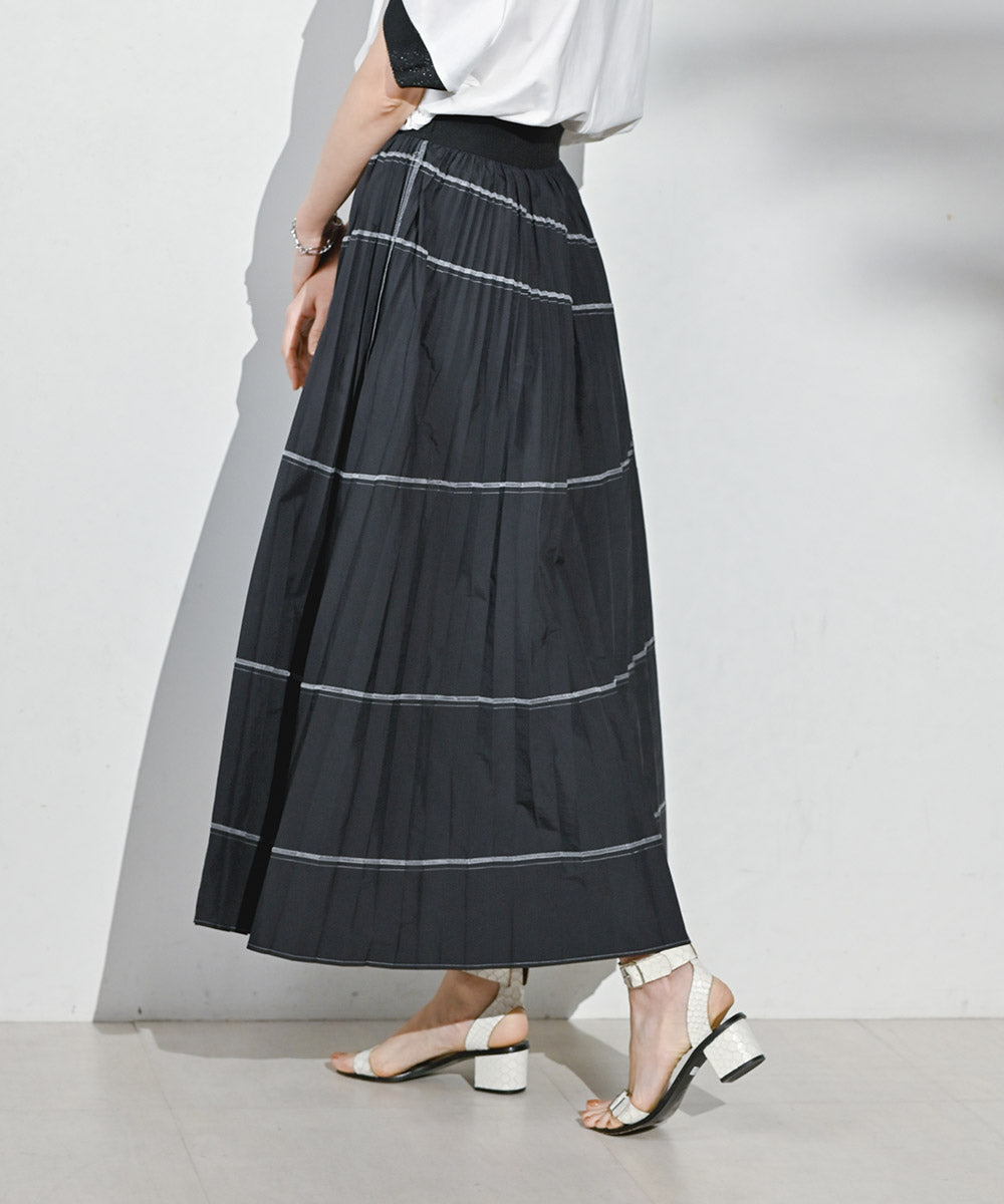プリーツエアリースカート