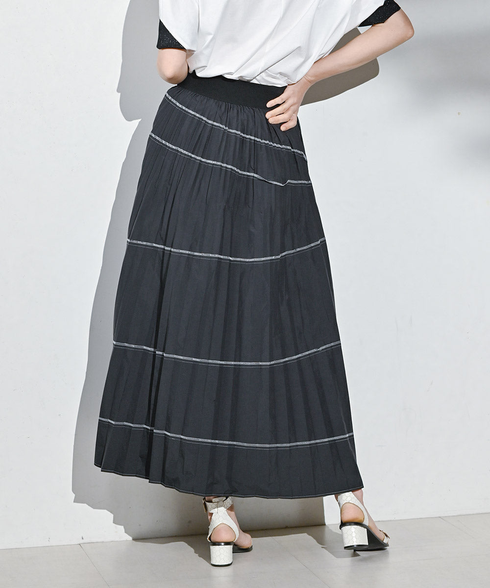 プリーツエアリースカート