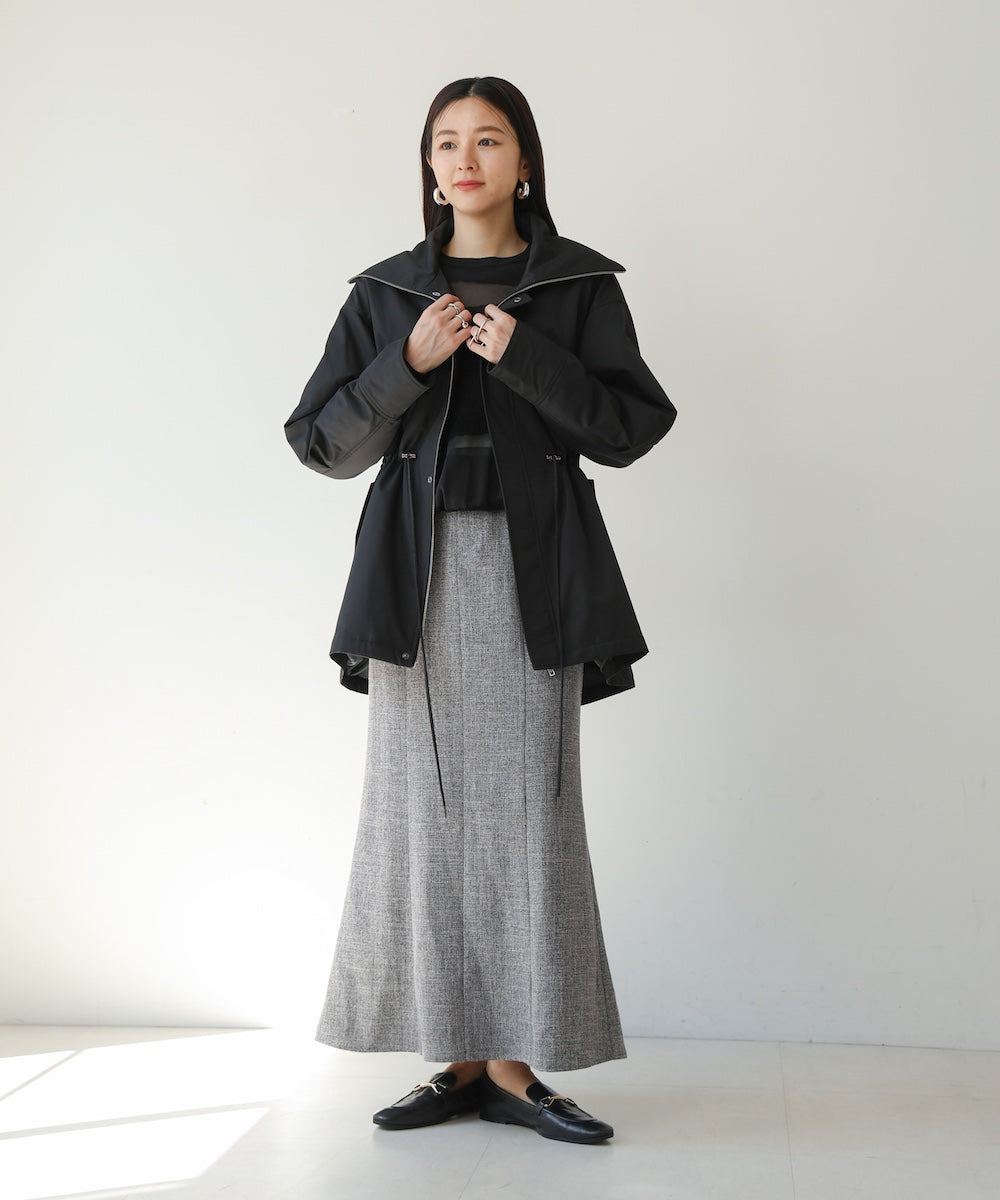 STAND COLLAR BLOUSON
