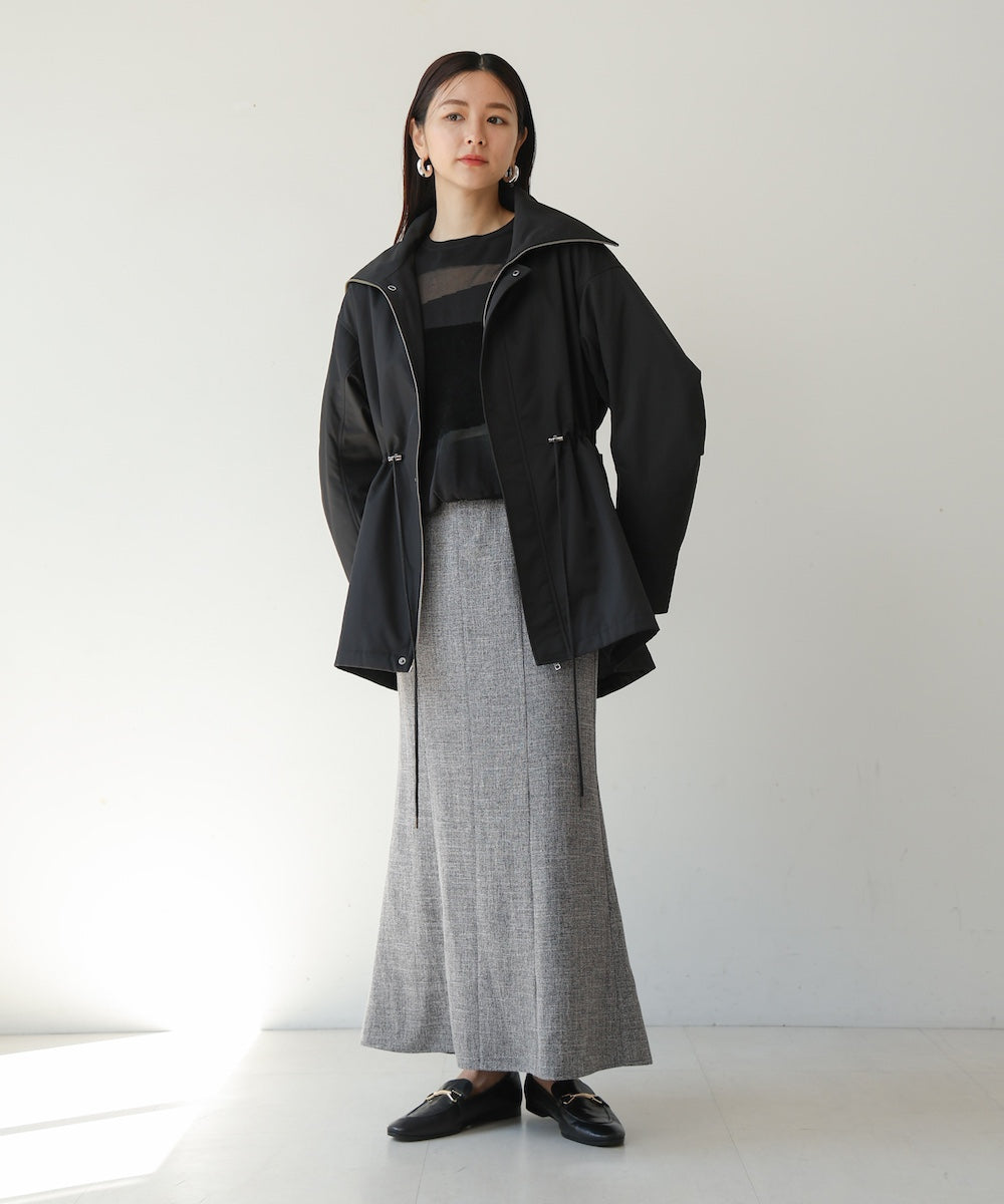 STAND COLLAR BLOUSON