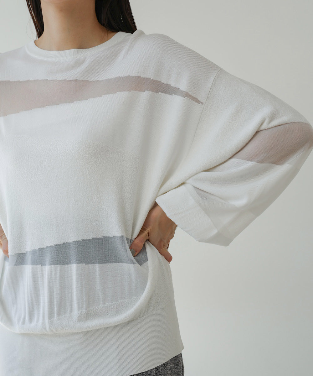 IRREGULAR SHEER TOPS