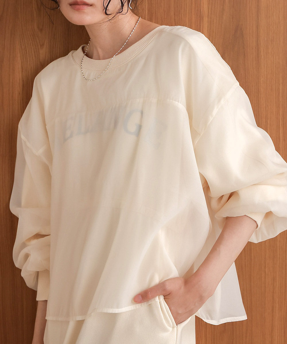 【S・Mサイズ展開】ロゴシアードッキングスウェットワンピース