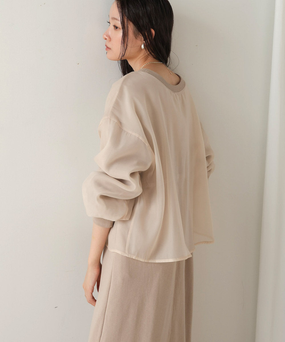 【S・Mサイズ展開】ロゴシアードッキングスウェットワンピース