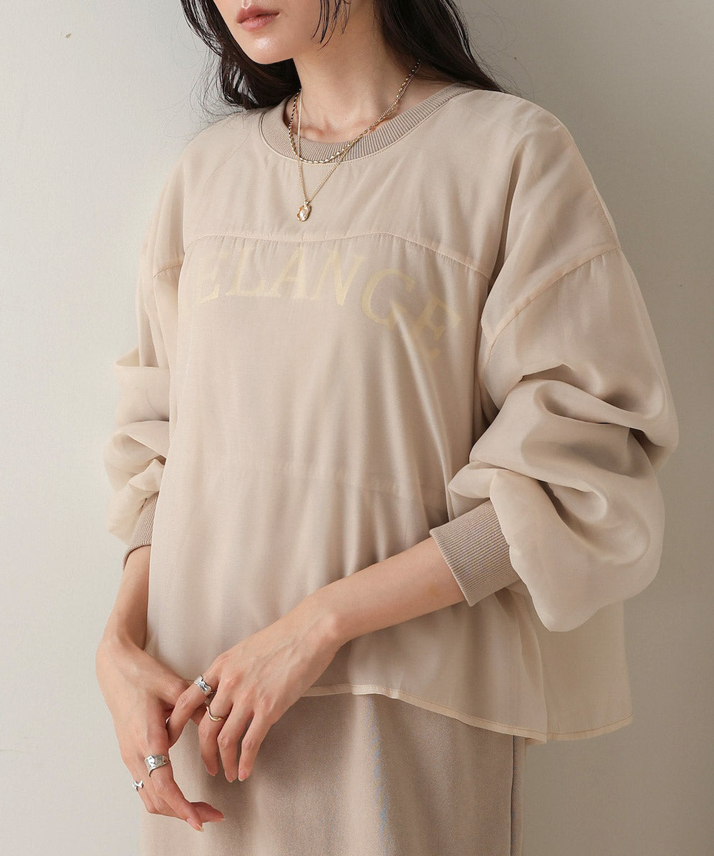 【S・Mサイズ展開】ロゴシアードッキングスウェットワンピース