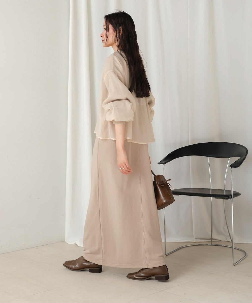 【S・Mサイズ展開】ロゴシアードッキングスウェットワンピース