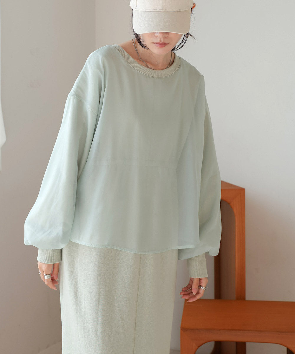 【S・Mサイズ展開】ロゴシアードッキングスウェットワンピース