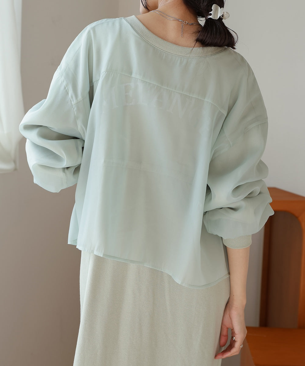 【S・Mサイズ展開】ロゴシアードッキングスウェットワンピース