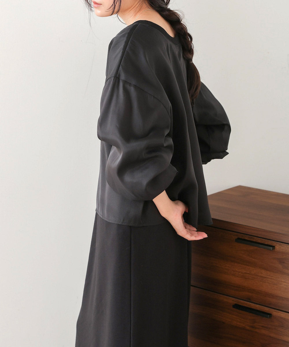 【S・Mサイズ展開】ロゴシアードッキングスウェットワンピース