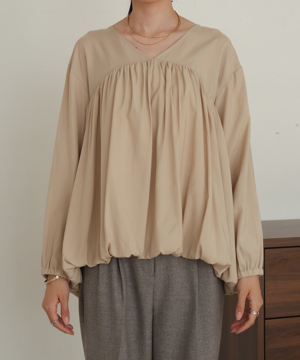 バルーンデザインブラウス