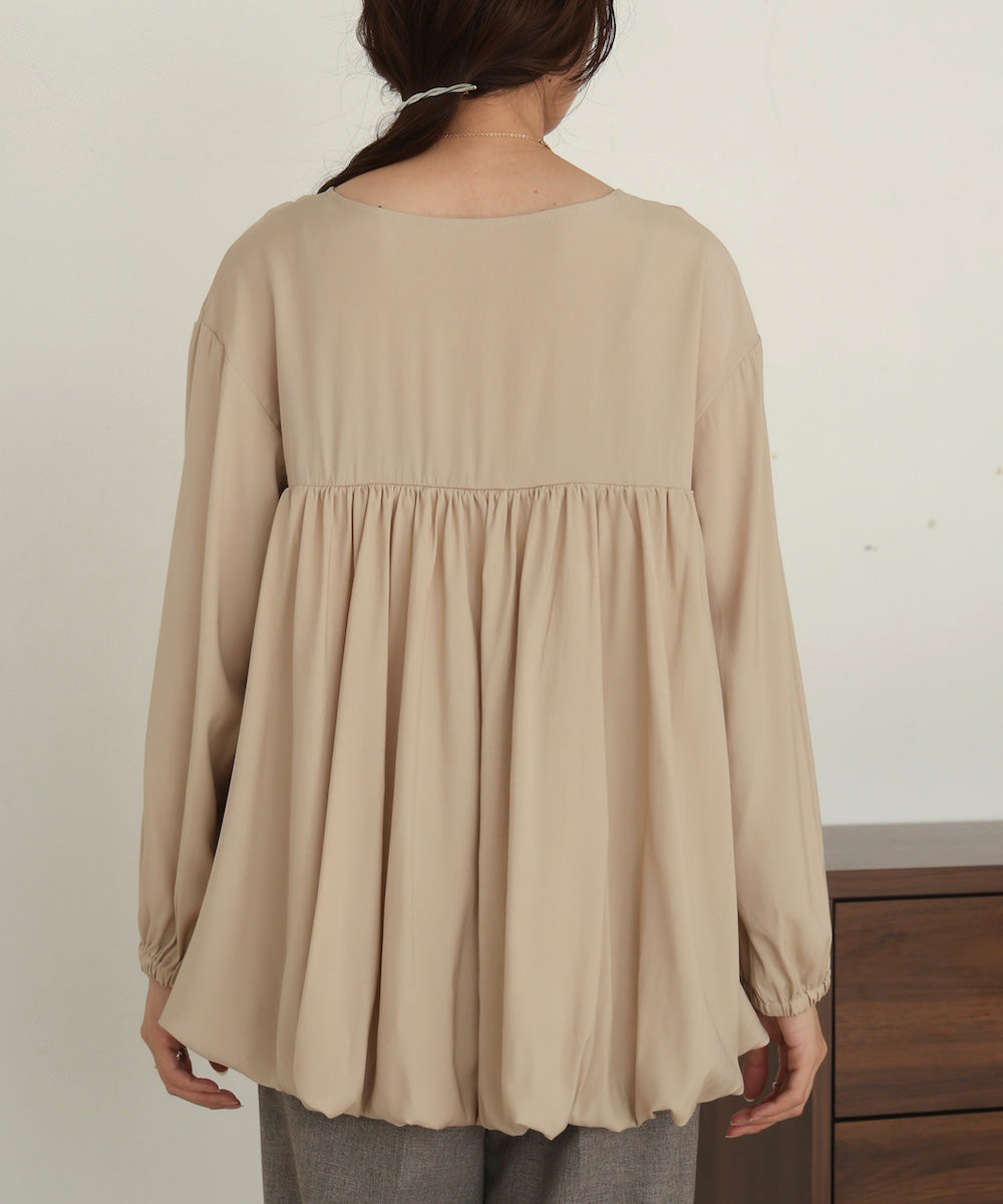 バルーンデザインブラウス