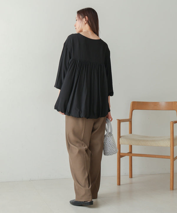 バルーンデザインブラウス