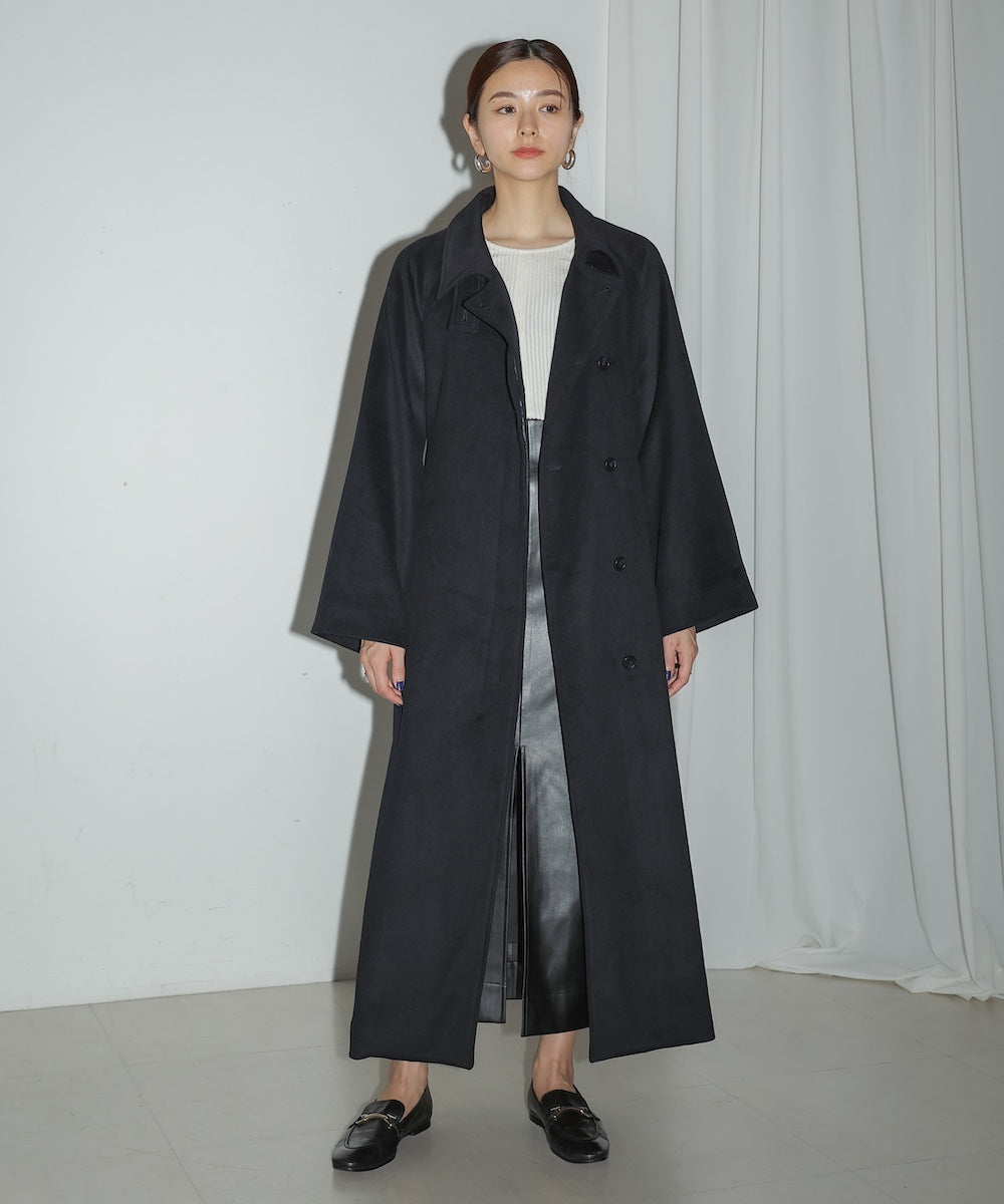 SLEEVE SLIT COAT