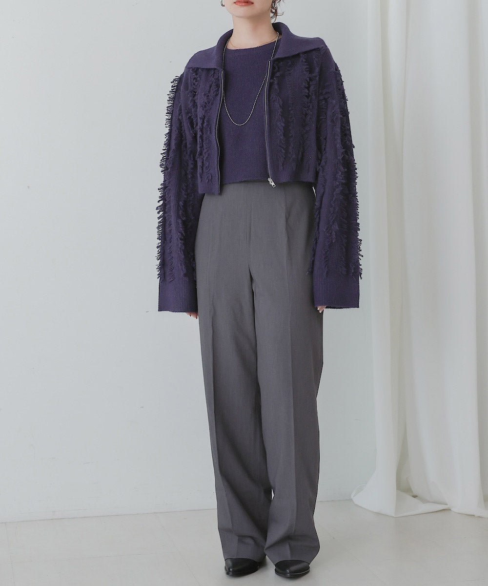 CROPPED TOPS+CARDIGAN