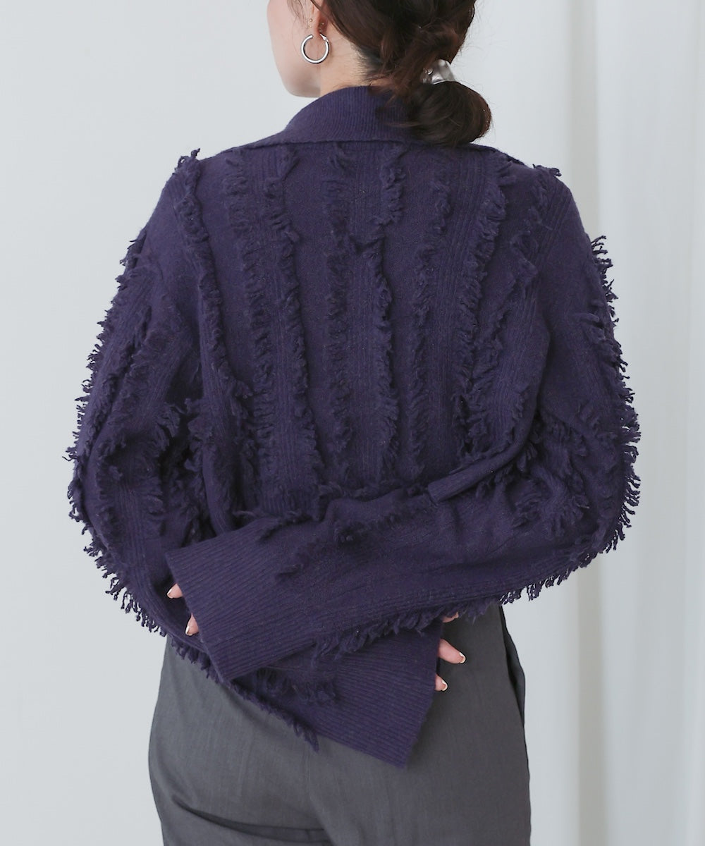 CROPPED TOPS+CARDIGAN