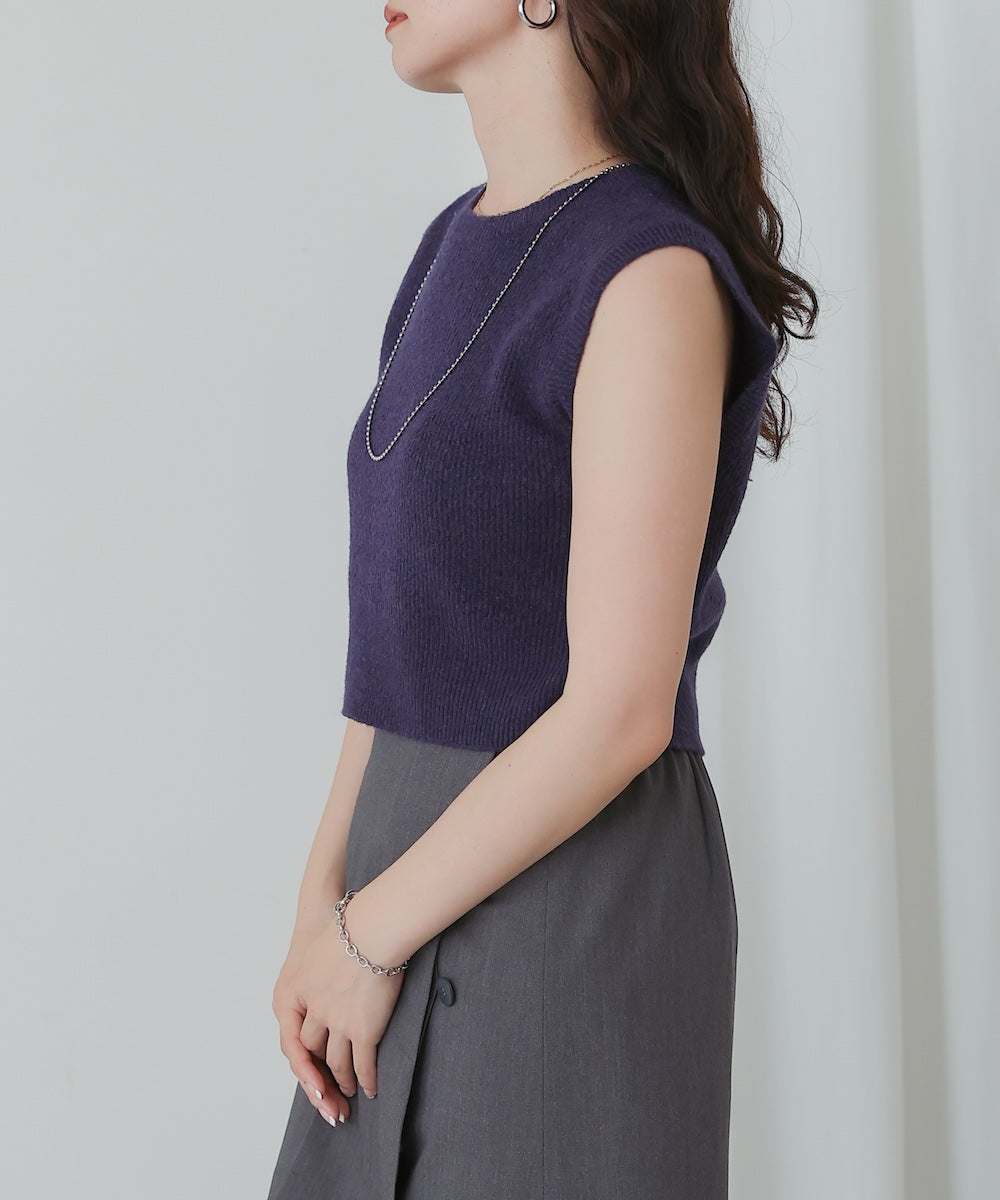 CROPPED TOPS+CARDIGAN