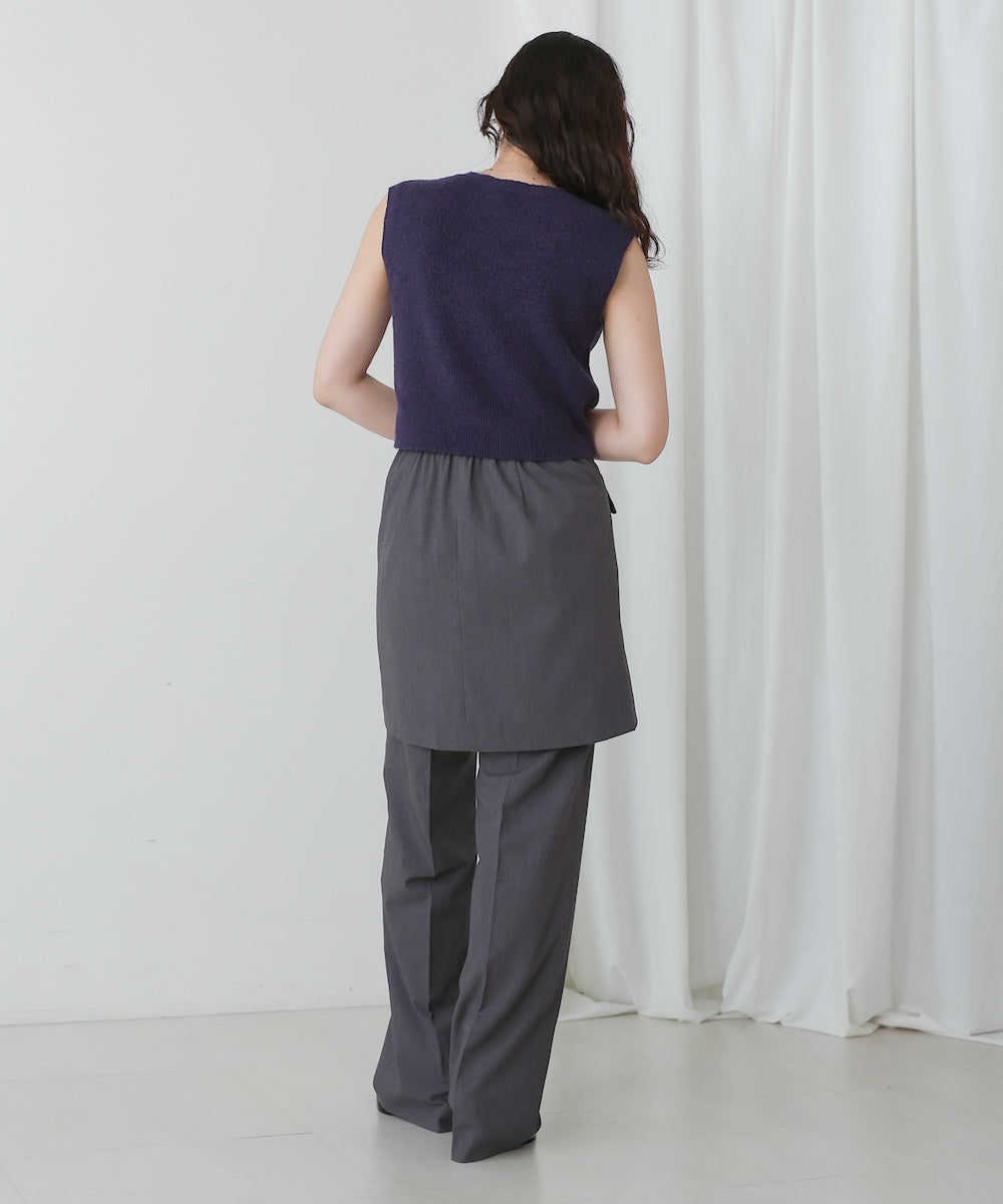 CROPPED TOPS+CARDIGAN