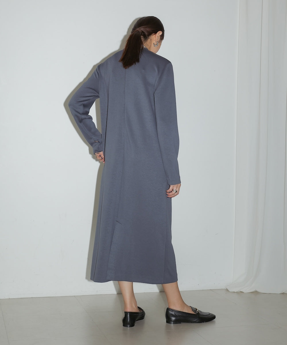 HIGH NECK KNIT+DRESS